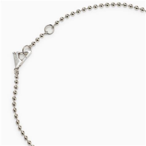 prada armband|prada silver necklace.